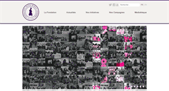 Desktop Screenshot of fondationsbo.org